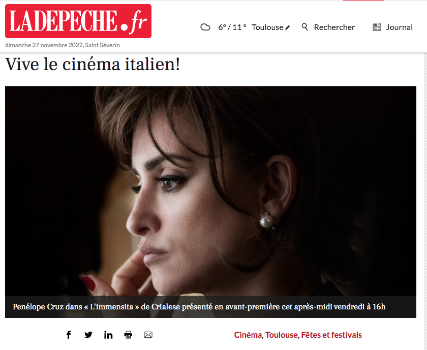 Vive le cinéma italien!