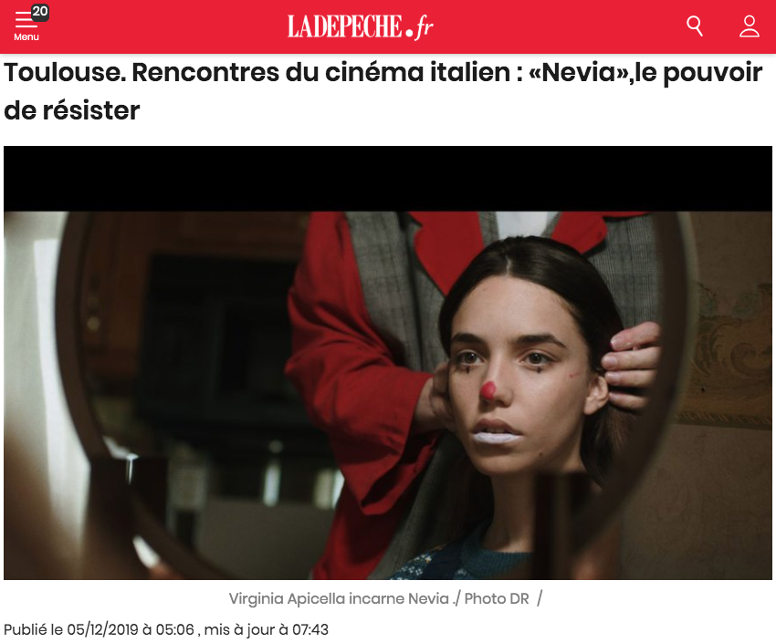 Toulouse. Rencontres du cinéma italien : «Nevia», le pouvoir de résister